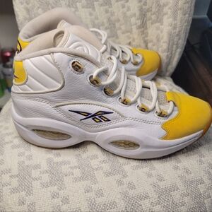 2020 Reebok Question Mid 'Yellow Toe'